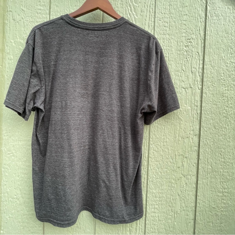 Blue 84 Shirts‎ Mens Large Grey Skull Face Print Hollowee Casual Unique comfort - Picture 5 of 10